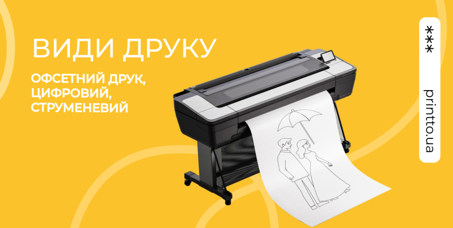 Види друку офсетний, цифровий та струменевий, який краще для вашого проєкту - Printto: Друк книг на we.ua
