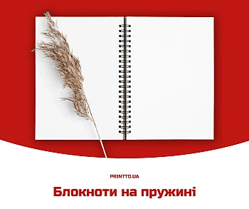 Как и где напечатать блокноты на пружине