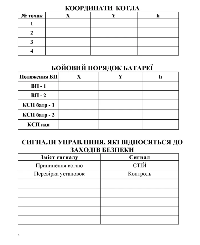 Notebook of the senior officer of the battery | PrintTo: