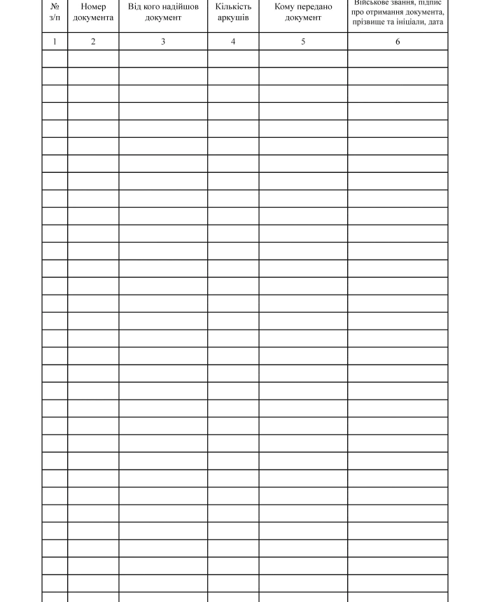 Journal of accounting of transitional official documents | PrintTo: