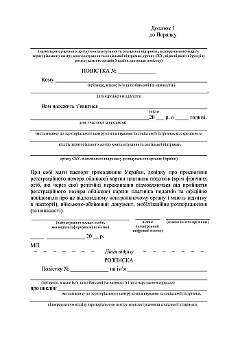 Journal of registration of referrals to the military medical commission issued to reservists and conscripts for medical examination на Printto.ua