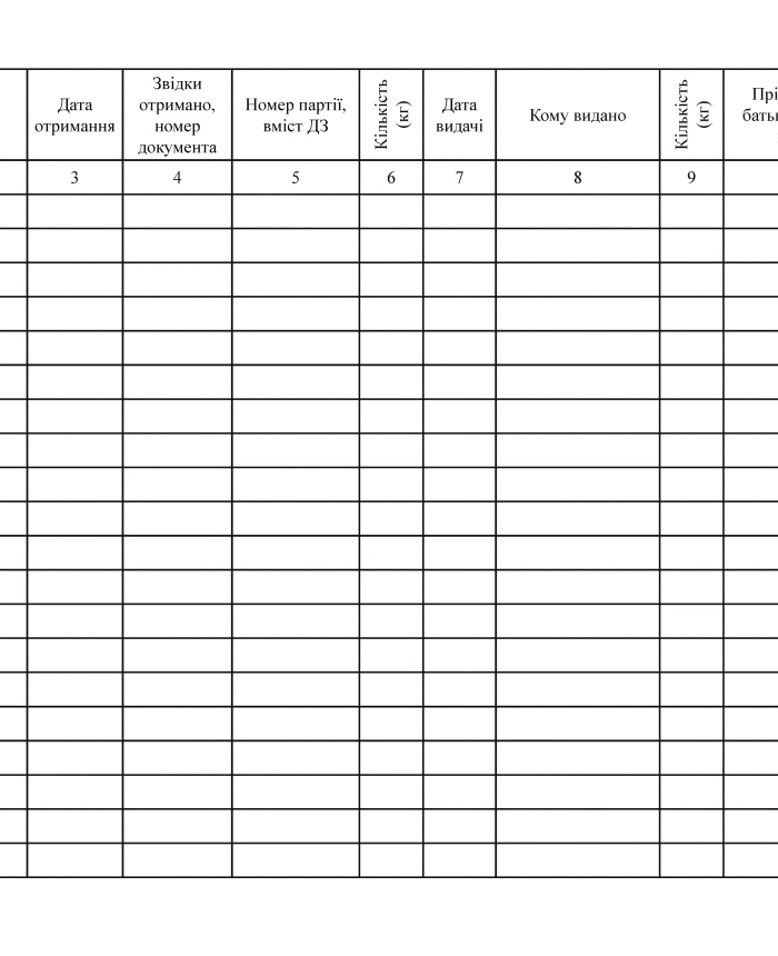 Journal of receiving and spending disinfectants | PrintTo: