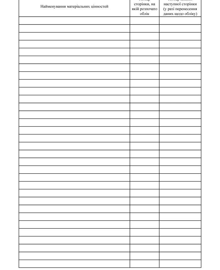 Book of accounting of tangible assets | PrintTo: