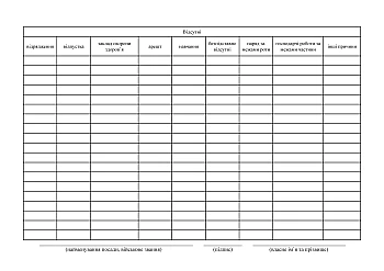 Logbook for draining sediment and checking fuel for the absence of water and mechanical impurities | PrintTo: Журнал зливання відстою і перевірки пального на відсутність води та механічних домішок на Printto.ua