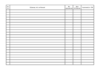 Journal of the results of the work of the group of professional and psychological selection of conscripts during mobilization | PrintTo: Журнал обліку результатів роботи групи професійно-психологічного відбору військовозобов’язаних за призовом під час мобілізації на Printto.ua