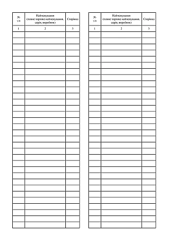 Medical device accounting journal | PrintTo: Журнал учета медицинских изделий на Printto.ua