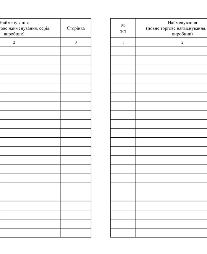 Journal of accounting for medicines and infant formula in departments and offices of healthcare institutions providing medical care to HIV-infected persons | PrintTo: Journal of accounting for medicines and infant formula in departments and offices of healthcare institutions providing medical care to HIV-infected persons | PrintTo:
