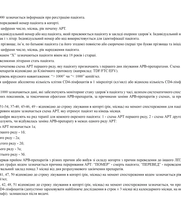Registration journal of patients undergoing antiretroviral therapy in a healthcare facility | PrintTo: Registration journal of patients undergoing antiretroviral therapy in a healthcare facility | PrintTo: