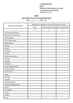 Report on the volume of catch of aquatic biological resources | PrintTo: