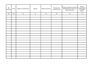 Emergency medical care request log | PrintTo: Журнал записи обращений о неотложной медицинской помощи на Printto.ua