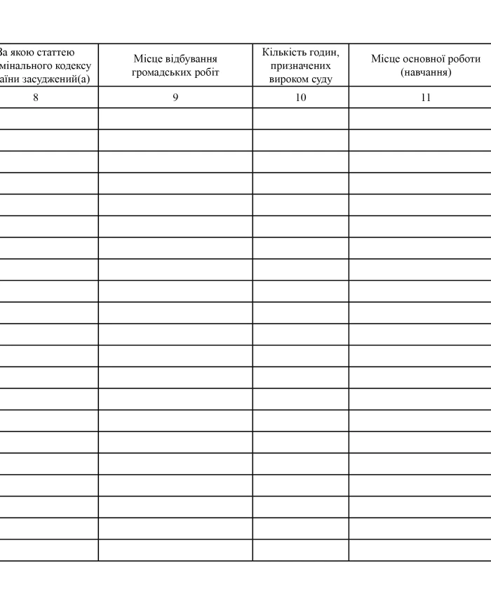 Register of persons sentenced to community service | PrintTo: Register of persons sentenced to community service | PrintTo:
