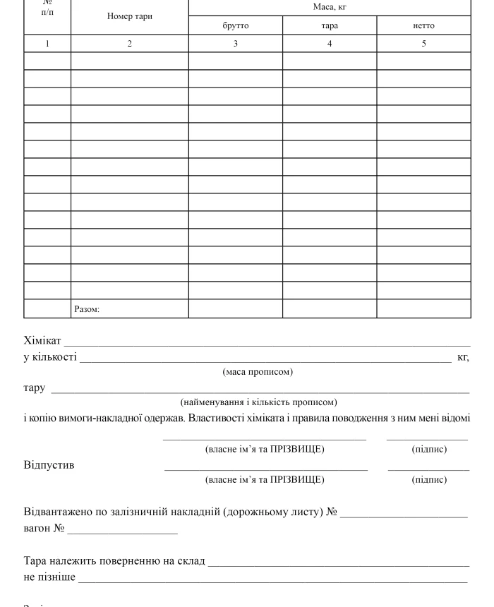 Requirement-invoice for chemicals | PrintTo: