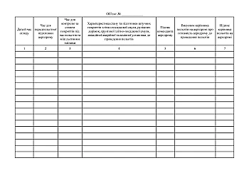 Logbook of the condition and readiness of the airfield (flight deck of a surface ship that has a runway) for flights | PrintTo: Журнал обліку стану та готовності аеродрому (польотної палуби надводного корабля, який має злітно-посадкову смугу) до проведення польотів на Printto.ua