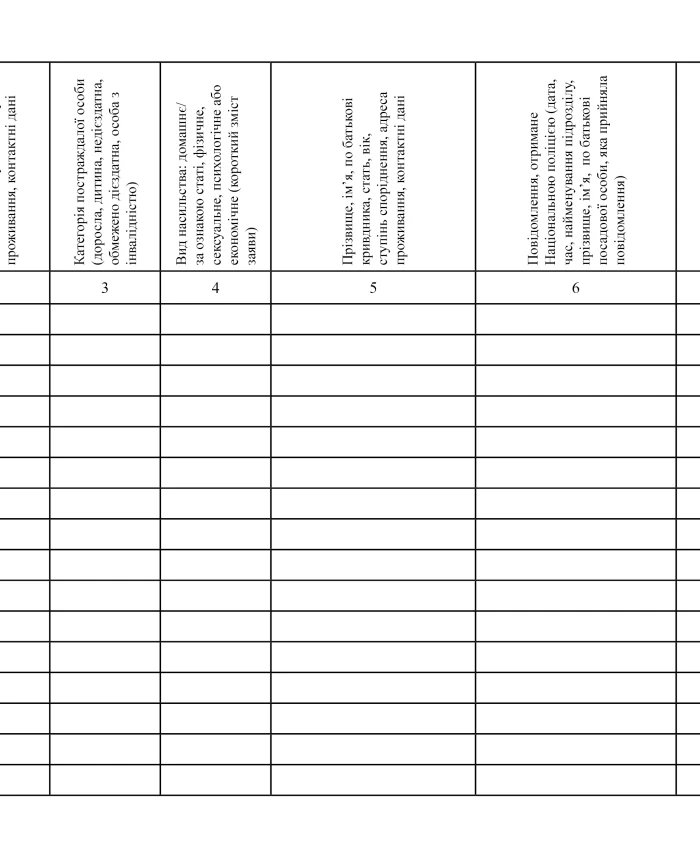 Journal of registration of reports of domestic violence and gender-based violence | PrintTo: Journal of registration of reports of domestic violence and gender-based violence | PrintTo: