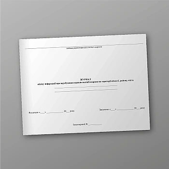 Journal of information on the presence of security police units in the territory of the region, district, city | PrintTo: