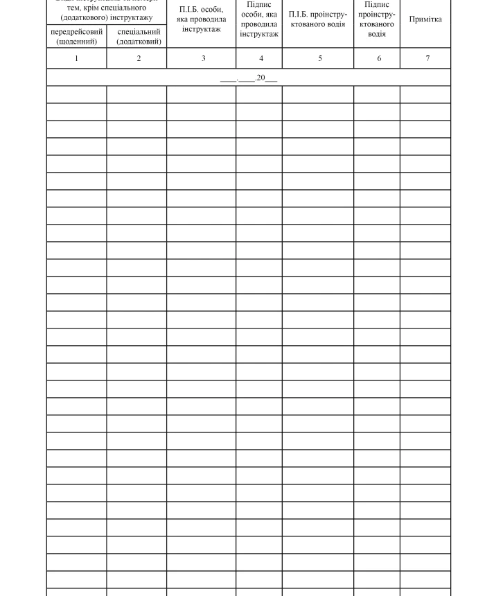 Driver training log | PrintTo: Driver training log | PrintTo: