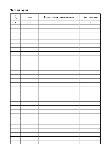 Book of records of visits to the weapons depot and instructions from inspectors | PrintTo: Book of records of visits to the weapons depot and instructions from inspectors на Printto.ua