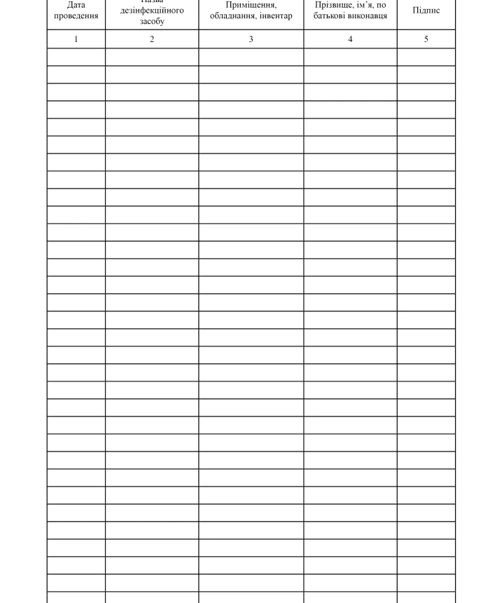 General cleaning control log for the food unit and pantry | PrintTo: General cleaning control log for the food unit and pantry | PrintTo: