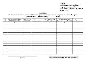 Справка о ходе подготовки первоочередных объектов казарменно-жилищного фонда и коммунальных сооружений ВС Украины к эксплуатации в зимний период на Printto.ua
