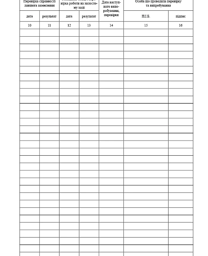 Logbook of accounting, inspection and testing of power tools, transformers, converters | PrintTo: Logbook of accounting, inspection and testing of power tools, transformers, converters | PrintTo: