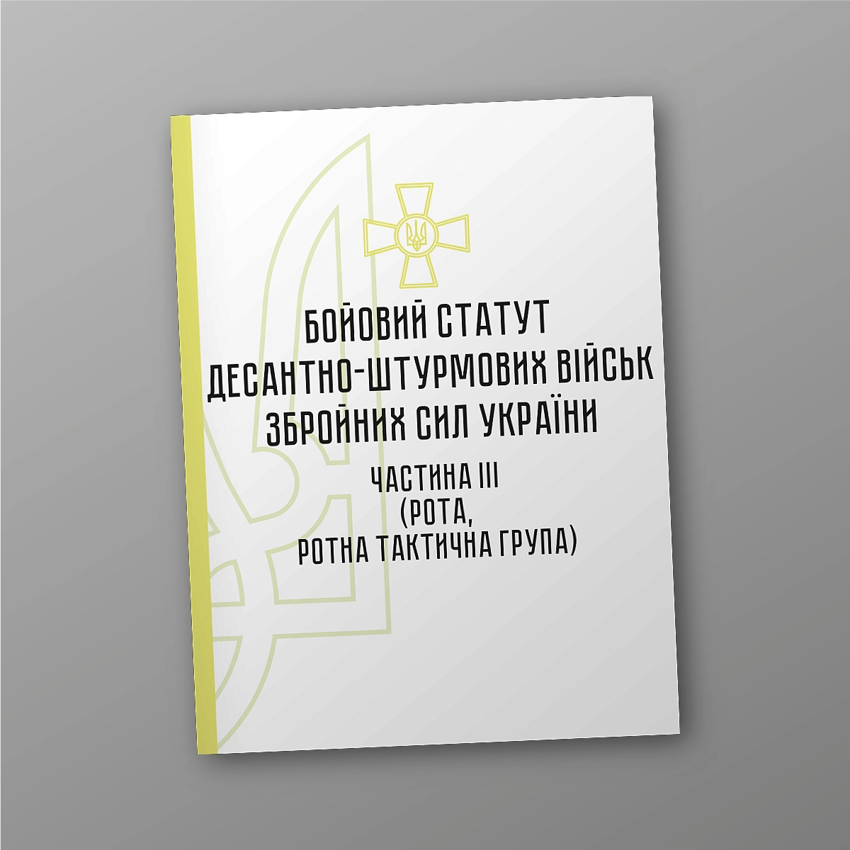 Combat regulations of the airborne assault troops of the Armed Forces of Ukraine, part III (company, company tactical group) | PrintTo: