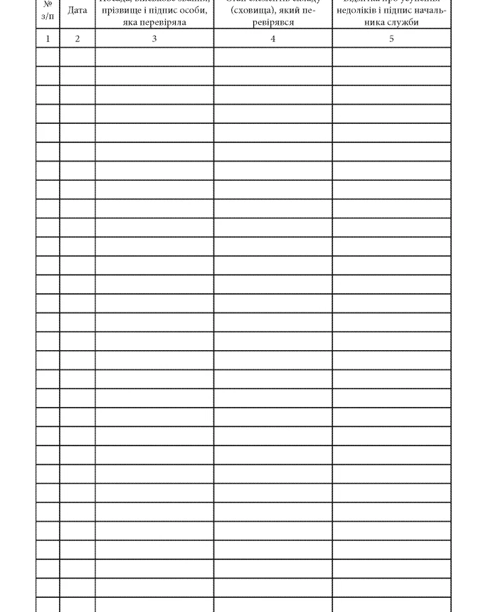 Warehouse (storage) inspection book | PrintTo: Warehouse (storage) inspection book | PrintTo: