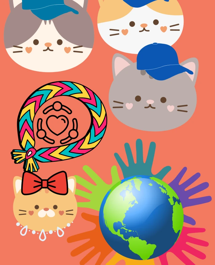 A very happy book about cats Mike and Sandra | PrintTo: