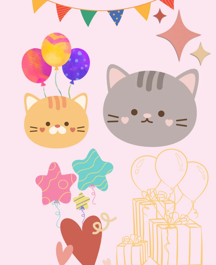 A very happy book about cats Mike and Sandra | PrintTo: