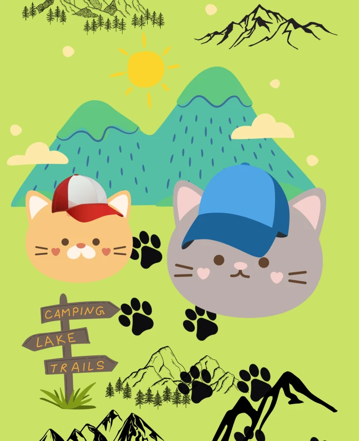 A very happy book about cats Mike and Sandra | PrintTo: