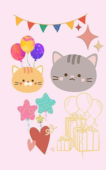 A very happy book about cats Mike and Sandra | PrintTo: A very happy book about cats Mike and Sandra на Printto.ua