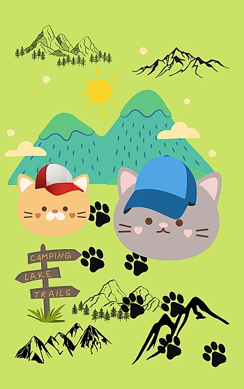 A very happy book about cats Mike and Sandra | PrintTo: A very happy book about cats Mike and Sandra на Printto.ua