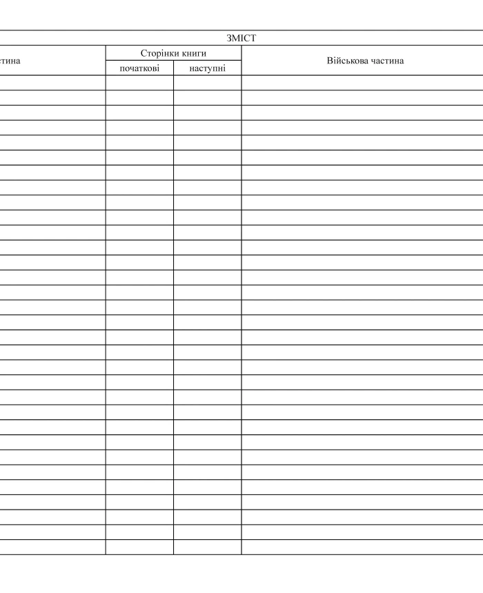 Accounting book of tableware, equipment and inventory, А3 | PrintTo: