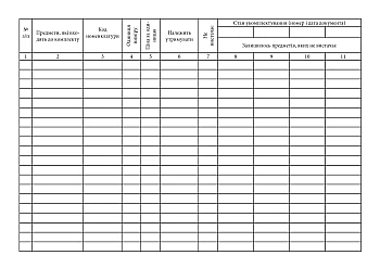 Incompleteness record card. Tear-off forms. на Printto.ua