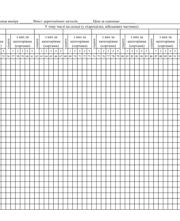 Book of accounting for the presence and movement of military property (support service), А3 | PrintTo: