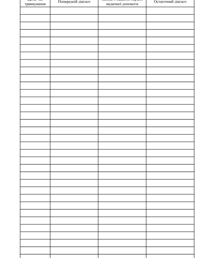 Injury log | PrintTo: Injury log | PrintTo:
