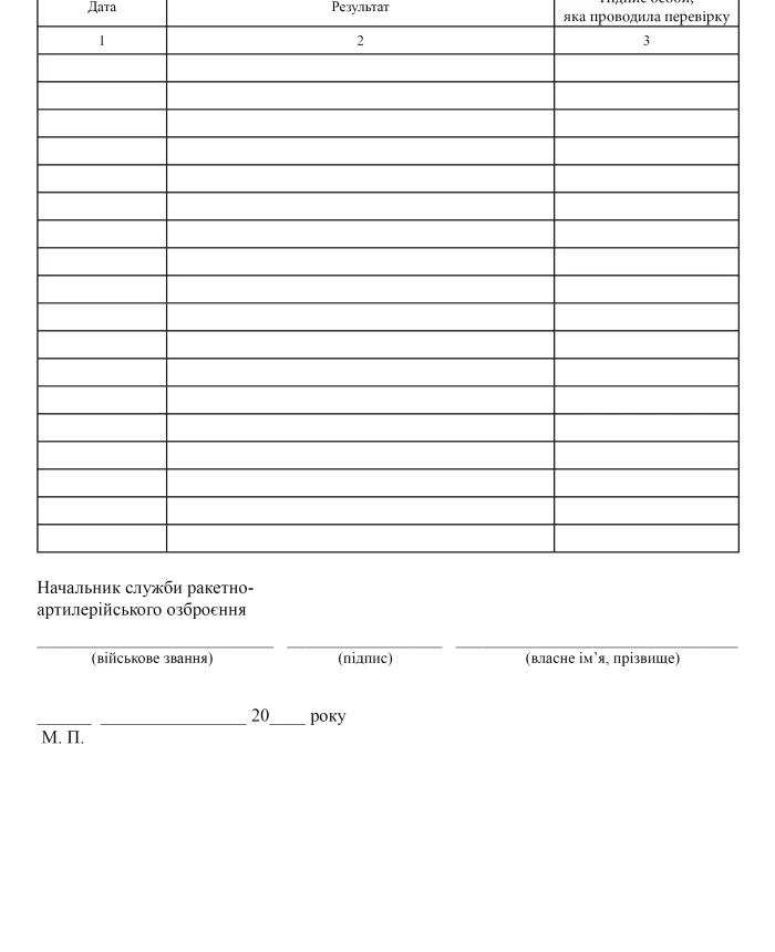 Weapon quality condition record card | PrintTo: Weapon quality condition record card | PrintTo: