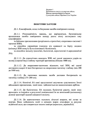Combat regulations of the ground forces "Air Defense Troops of the Ground Forces of the Armed Forces of Ukraine" на Printto.ua
