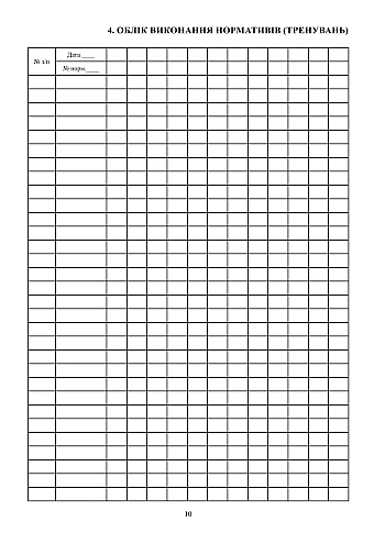 Platoon Combat Training Log, A4 | PrintTo: Журнал обліку бойової підготовки взводу, А4 на Printto.ua