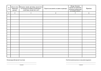 Record book of servicemen and members of their families who receive monetary compensation for receiving residential premises due to them | PrintTo: Record book of servicemen and members of their families who receive monetary compensation for receiving residential premises due to them на Printto.ua