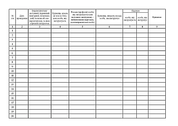 Journal of registration of briefings on fire safety issues | PrintTo: Journal of registration of briefings on fire safety issues на Printto.ua
