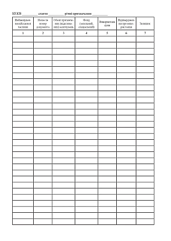 Accounting book of allocations transferred to military units | PrintTo: Книга учета ассигнований, перечисленных воинским частям на Printto.ua