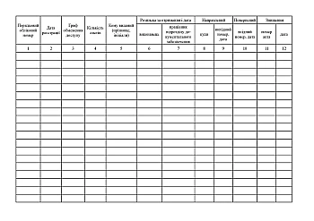 Accounting journal of workbooks, books of internal description, stenographic notebooks (form 7) | PrintTo: Журнал учета рабочих тетрадей, книг внутреннего описания, стенографических тетрадей (форма 7) на Printto.ua