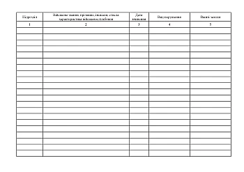 Record of violations of military discipline committed by servicemen | PrintTo: Журнал обліку порушень військової дисципліни, вчинених військовослужбовцями, альбомна орієнтація на Printto.ua
