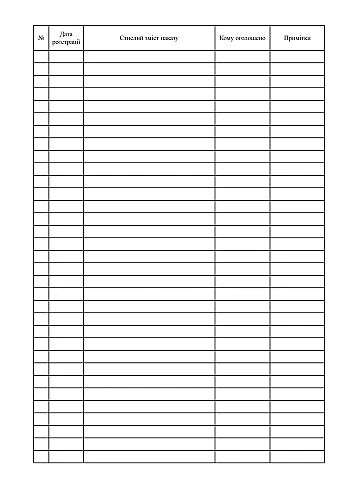 Logs for registration of orders on personnel matters for a temporary storage period | PrintTo: Журналы регистрации приказов по кадровым вопросам временного срока хранения на Printto.ua