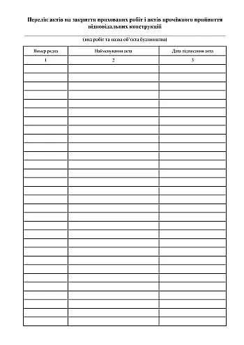 Concrete work log | PrintTo: Concrete work log на Printto.ua