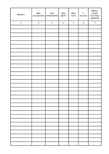 Waste accounting notebook | PrintTo: Тетрадь учета отходов на Printto.ua