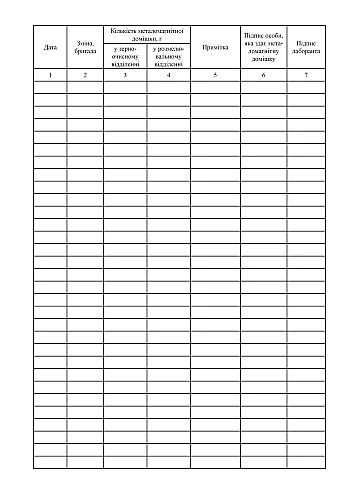 Metal-magnetic impurity accounting journal | PrintTo: Metal-magnetic impurity accounting journal на Printto.ua