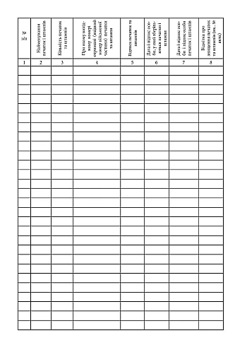 Journal of records of seals and stamps | PrintTo: Журнал учета печатей и штампов, старая ред. на Printto.ua