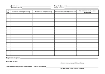 Assistant flight controller's log at the aerodrome | PrintTo: Журнал помощника руководителя полетов на аэродроме на Printto.ua