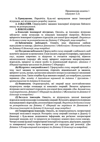Combat charter of support forces "Engineering Troops of the Armed Forces of Ukraine" (part II, battalion, company) на Printto.ua